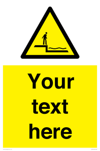 Custom Warning shallow water